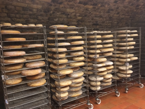 La cave d'affinage de la Ferme TOP