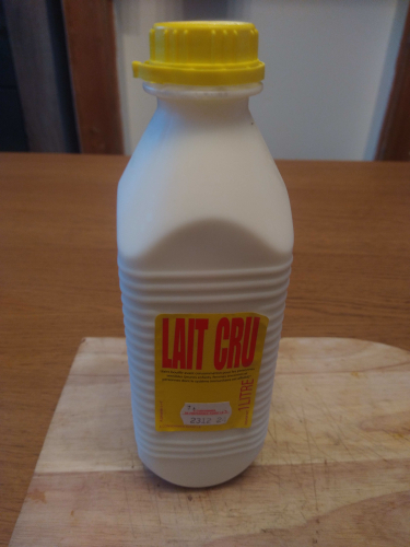 Le lait cru de nos vaches